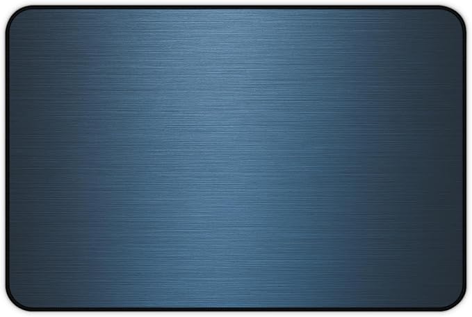 Brushed Metal Texture Desk Mat by Unknown