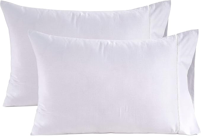 LANE LINEN King Size Pillow Case Set of 2 100% Egyptian Cotton Cases 1000 by LaneLinen