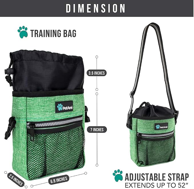 PetAmi Dog Treat Pouch, Pet Treat Pouch - Image 6