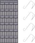 Over the Door Shoe Organizer, 24 Large Breathable Mesh Pockets, Hanging Storage by Unknown