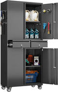 SUXXAN 71" Metal Garage Storage Cabinet by SUXXANFurniture