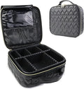 Travel Makeup Bag Makeup Cosmetic Train Case Organizer Portable Storage Bag by SLUMAZI