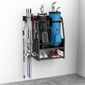 WALMANN Wall Mount Golf Bag Organizer, 2 Golf Bags Stand Golfing Equipment and by WALMANN
