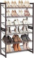 SONGMICS Shoe Rack, 6-Tier Shoe Organizer, Metal Rack by SONGMICSbySONGMICSHOME