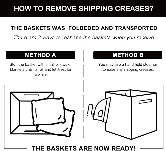 OIAHOMY Storage Cubes 11 Inch Bins-3-Pack, Cotton Rope Woven Baskets - Image 7