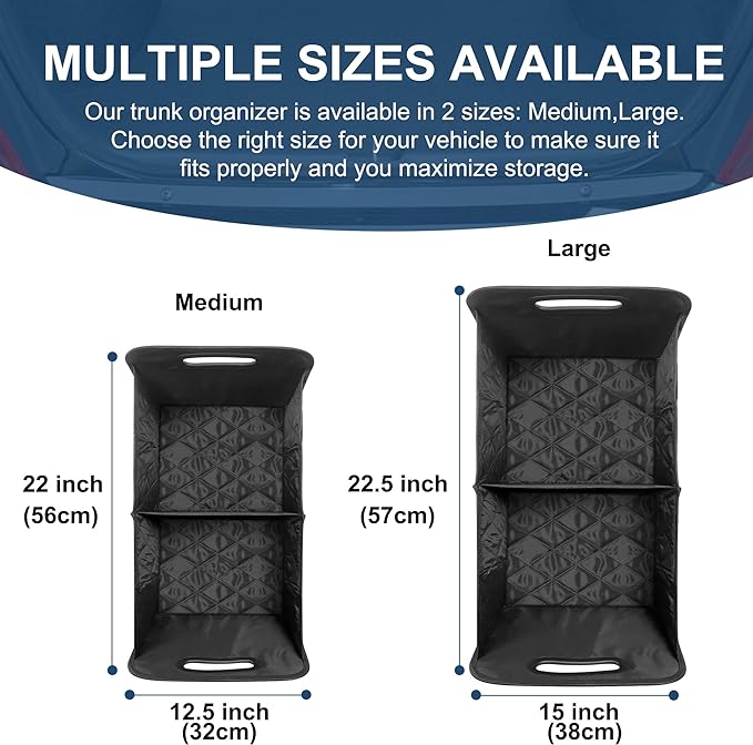 Deosk Car Trunk Organizer for SUVs, Cars and Trucks - Image 7