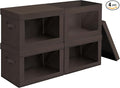 Collapsible Storage Bins with Clear Window by Homsorout