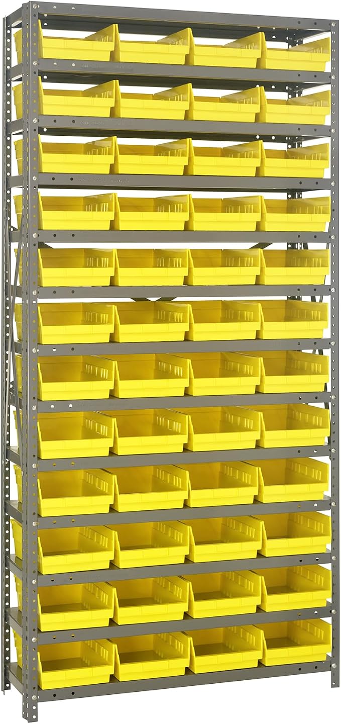 Quantum Storage Systems 1275-107YL Steel Shelving Unit by QuantumStorageSystems