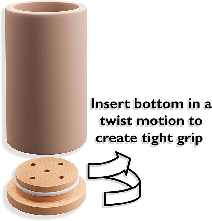 Matani Bamboo Toothbrush Holder Diatomite Tooth Brush Organizer - Image 8