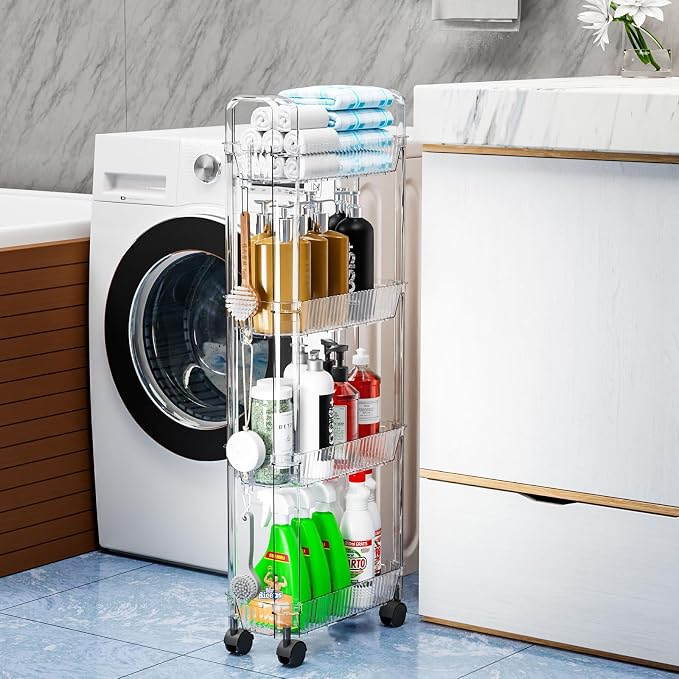 Yieach 4 Tier Rolling Cart - Image 5