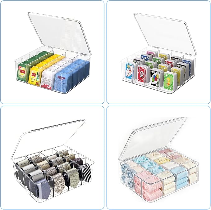 Tea Bags Organizer with Lids - Image 6