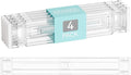 Yieach 4 Pack 3.2 Inch Shallow Acrylic Drawer Dividers by Yieach