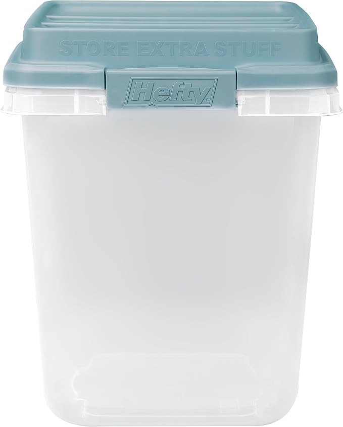 Hefty HI-RISE 32 Qt Stackable Storage Bins - Image 2