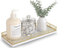 Bathroom Tray for Counter Top Organizer – Oak Wood Vanity Tray by Focusonit