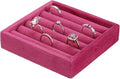 uxcell Stackable Jewelry Storage Tray, Jewelry Tray Drawer Organizer, Small by uxcell