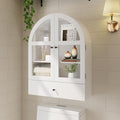 BLANKSPACE Bathroom Curved Wall Cabinet by BLANKSPACE