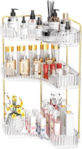 GTI 3-Tier Corner Bathroom Counter Organizer, Large Capacity Makeup Organizer by GTI
