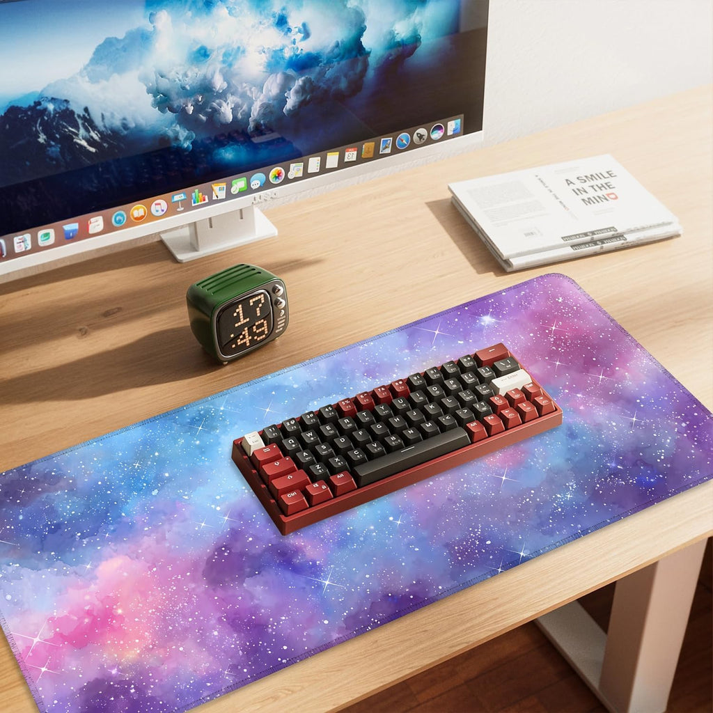 Galaxy Mouse Pad Large, Extended Gaming Desk Mat – 335.43 x 15.75 in