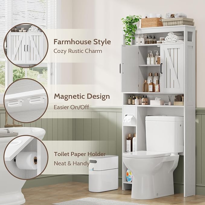 Over The Toilet Storage Cabinet - Image 5