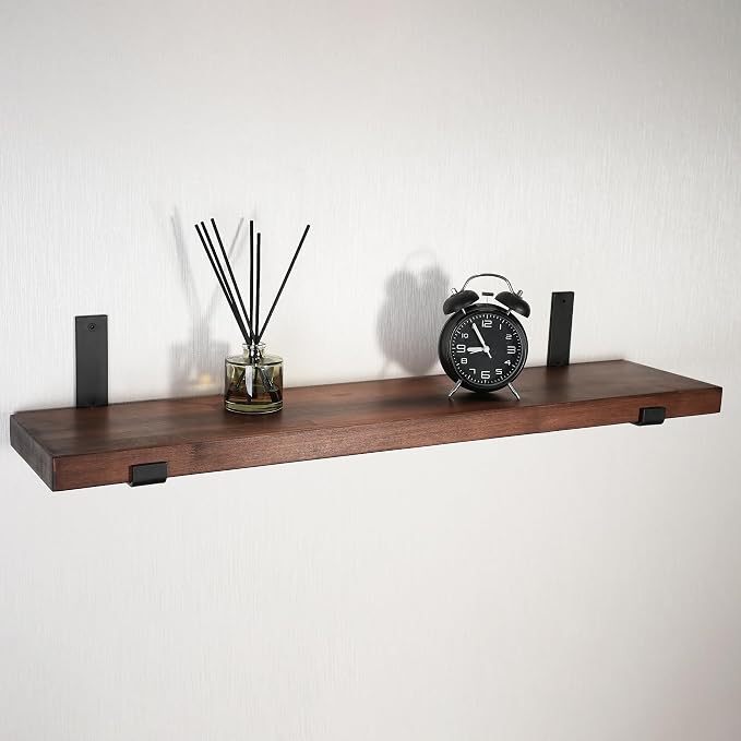 CONSDAN Floating Shelf for Wall Mounted Book Shelf Hanging Shelves Floating - Image 7