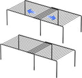 Redrubbit Expandable Metal Rustproof Kitchen Counter and Shelf Rack, 4 Piece by Redrubbit