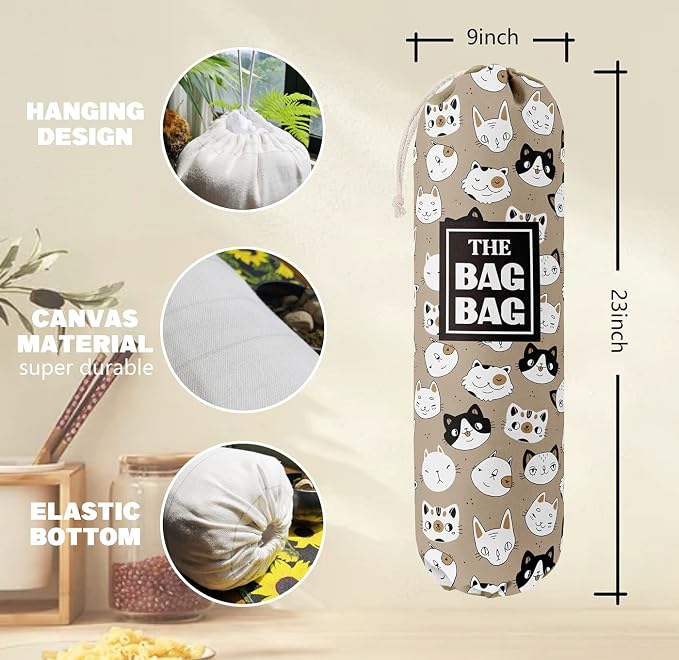 Funny The Bag Bag, Grocery Bags Holder Organizer - Image 2
