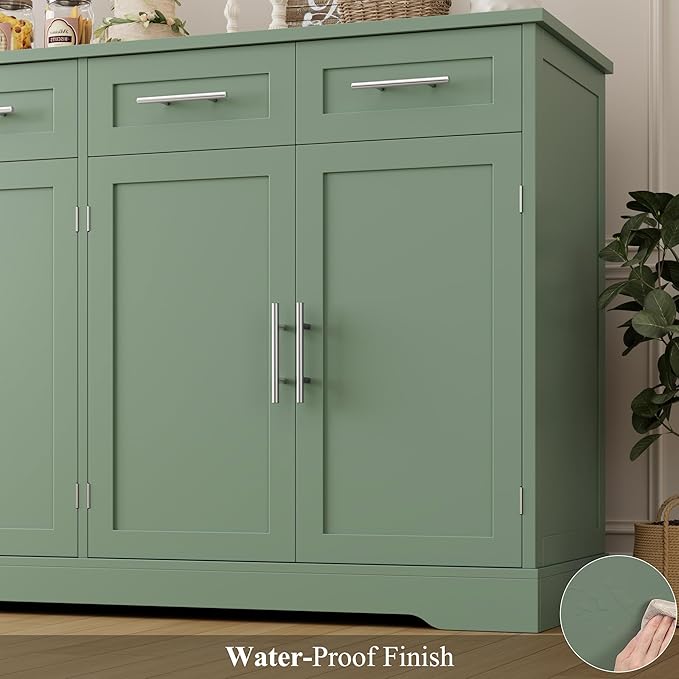 HOSTACK 60" Large Buffet Sideboard - Image 7