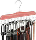 TOPIA HANGER Belt Hanger for Closet, Cedar Wooden Hangers by TOPIAHANGER