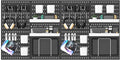 Pegboard Combination Kit, 25.2" x 50.4" Wall Mounted Storage Set by MULSAME