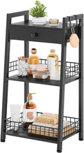 3-Tier Bathroom Ladder Shelf by Gewudraw