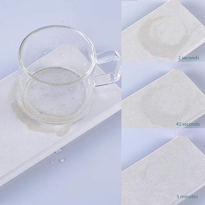 2 Pcs Water Absorbing Stone Trays, Kitchen/Bathroom Sink Soap Dish, Diatomite - Image 6