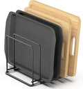 Cutting Board Organizer, Kitchen Cabinet Organizer, Divided Rack by VAEKUCEAN