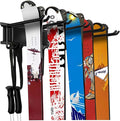 WALMANN Garage Storage Organization System Ski Wall Rack Up to 10 Pairs of Skis by WALMANN