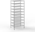 24" Deep x 36" Wide x 86" Height Wire Shelving Kit | 10-Tier | NSF Commercial by Regal+Altair