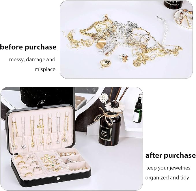 KCY Travel Jewelry Organizer Box - Image 6