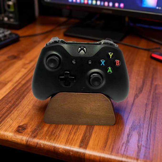 Solid Wood Controller Holder Gaming Controller Stand - Image 6