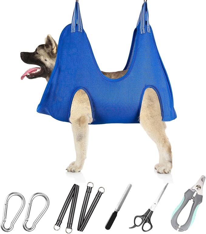 Pet Grooming Hammock for Medium/Large Dogs by ATESON
