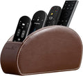 Remote Control Holder, PU Leather Organizer Box by SANQIANWAN