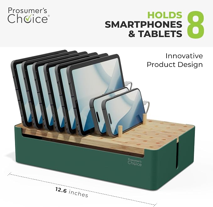 Prosumer's Choice Bamboo Charging Station - Image 3