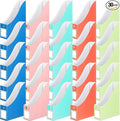 Pasimy 25 Pcs Boho Cardboard Magazine File Holder Magazine Organizer Book Bin by Pasimy