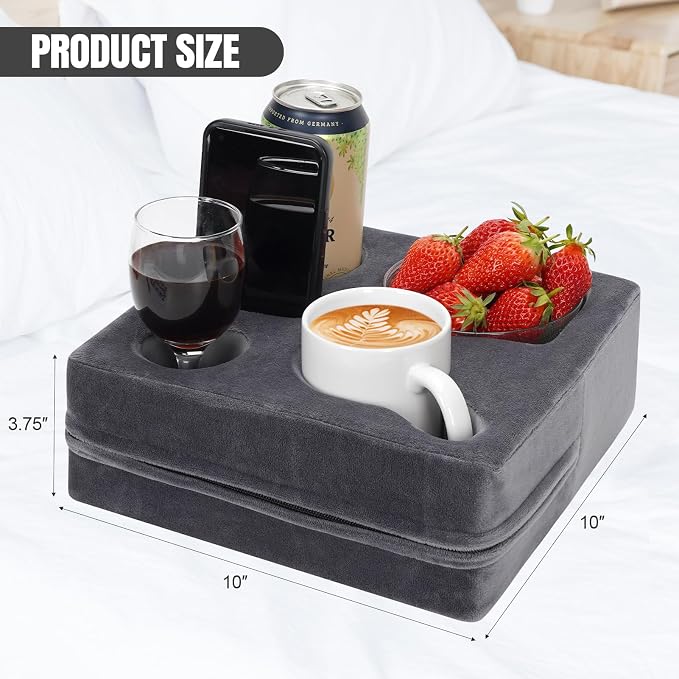 STBoo Couch Cup Holder Pillow - Image 4