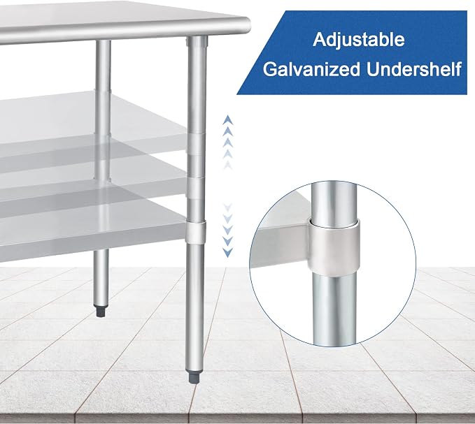 HARDURA Stainless Steel Table 24X60 Inches - Image 3