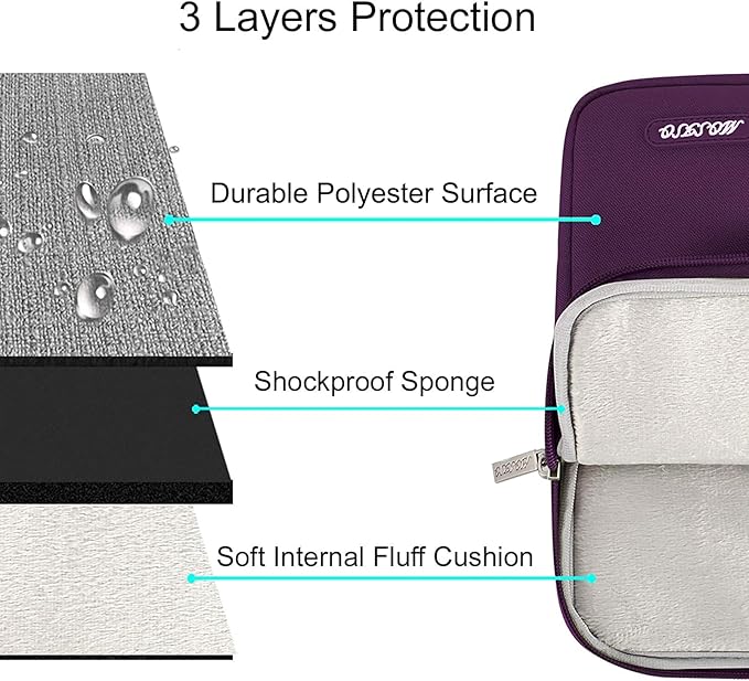 MOSISO Laptop Case 13.3 inch, 13-13.3 inch Laptop Sleeve Compatible - Image 3