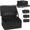 Relavel Makeup Bag Large Makeup Case Professional Cosmetic Storage Organizer by Relavel