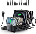 ORICO 120W Charging Station for Multiple Devices, 10-Ports USB Charging Docking by ORICO