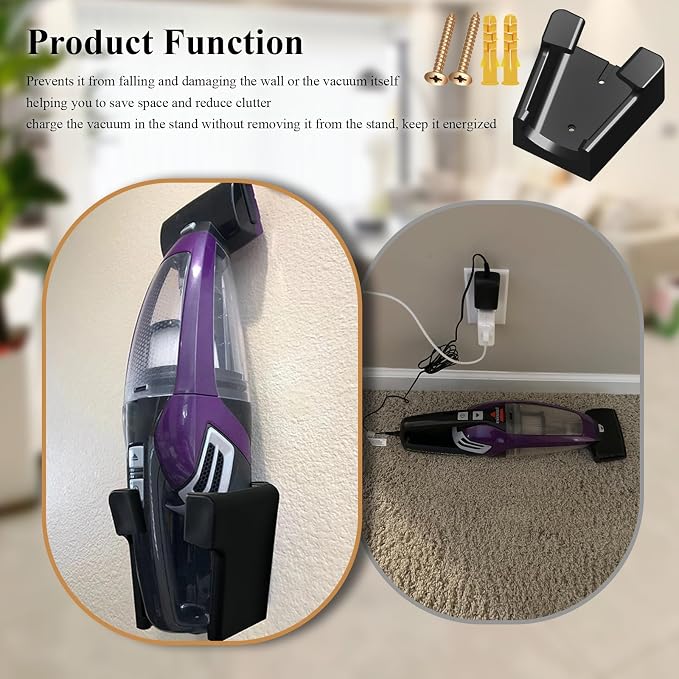 2 Pcs Wall Mount Vacuum Holder/Docking Station - Image 4