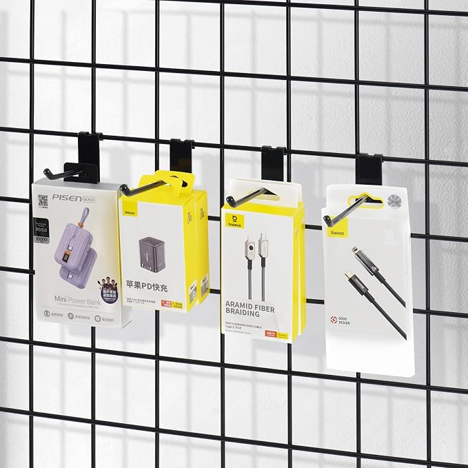 Gridwall Hooks 4 Inch, Heavy Duty Gridwall Hook - Image 5