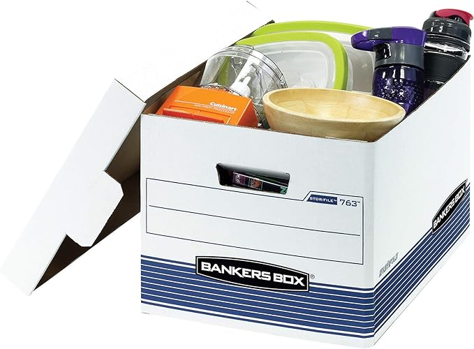 Bankers Box 30-Pack Medium Duty File Storage Boxes - Image 4