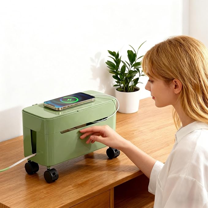 Cord Management Box, Wire Storage - Image 9