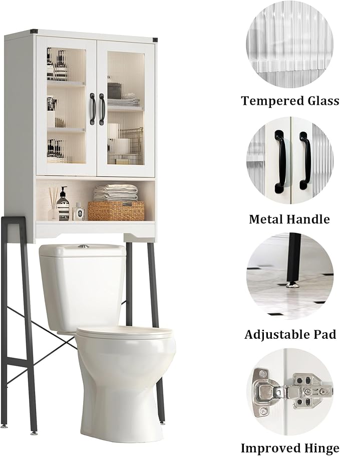 Over The Toilet Storage Cabinet - Image 7